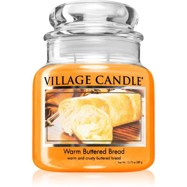 Village Candle Village Candle Warm Buttered Bread ароматна свещ (Glass Lid) 389 гр.