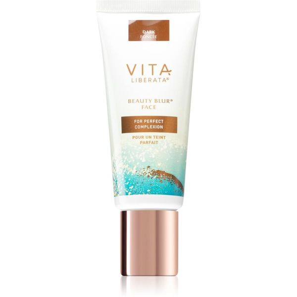 Vita Liberata Vita Liberata Beauty Blur Face озаряващ тониращ крем с изглаждащ ефект цвят Dark 30 мл.