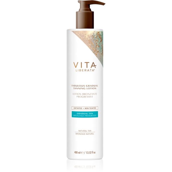 Vita Liberata Vita Liberata Fabulous Gradual Tanning Lotion неоцветен автобронзантен крем за тяло 400 мл.