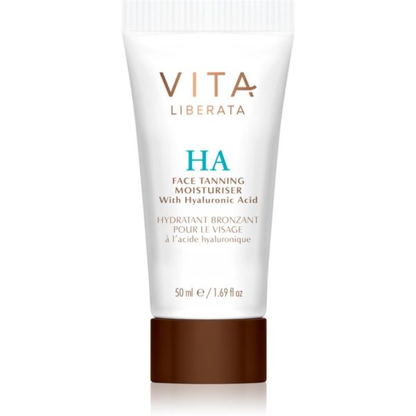 Vita Liberata Vita Liberata Face Tanning Moisturiser with Hyaluronic Acid хидратиращ крем за лице с автобронзиращ ефект 50 мл.