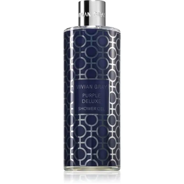 Vivian Gray Vivian Gray Purple Deluxe Jasmine & Patchouli луксозен душ гел парфюмиран 500 мл.