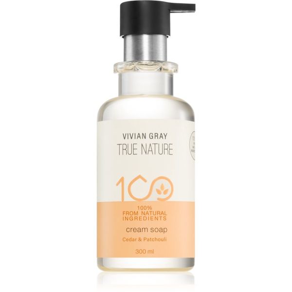 Vivian Gray Vivian Gray True Nature Cedar & Patchouli подхранващ кремообразен сапун 300 мл.