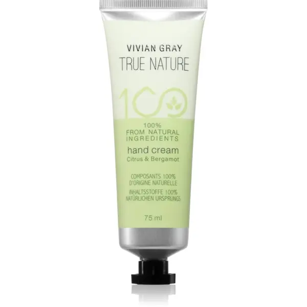 Vivian Gray Vivian Gray True Nature Citrus & Bergamot хидратиращ крем за ръце 75 мл.