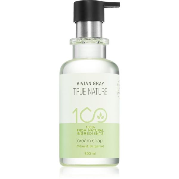 Vivian Gray Vivian Gray True Nature Citrus & Bergamot крем сапун с освежаващ ефект 300 мл.