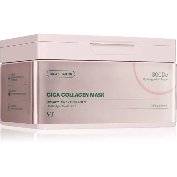 VT Cosmetics VT Cosmetics Cica Collagen Mask подхранваща платнена маска със стягащ ефект 30 бр.