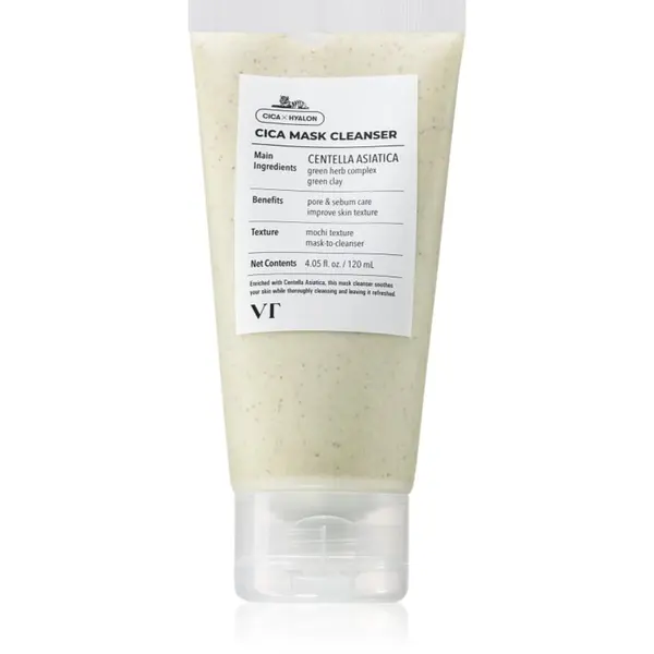 VT Cosmetics VT Cosmetics Cica Mask Cleanser почистваща маска за лице с хидратиращ ефект 120 мл.