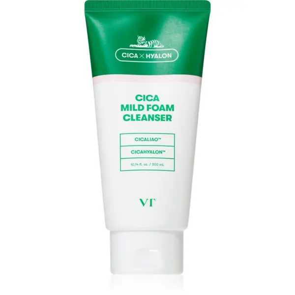 VT Cosmetics VT Cosmetics Cica Mild Foam Cleanser нежна почистваща пяна с успокояващ ефект 300 мл.