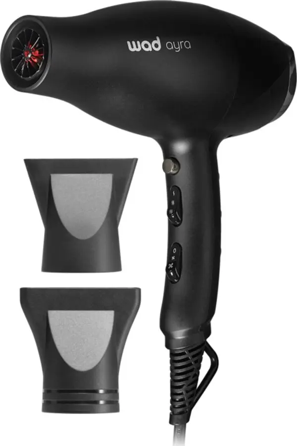 Wad Wad Ayra Hair Dryer Chrome сешоар Black 1 бр.