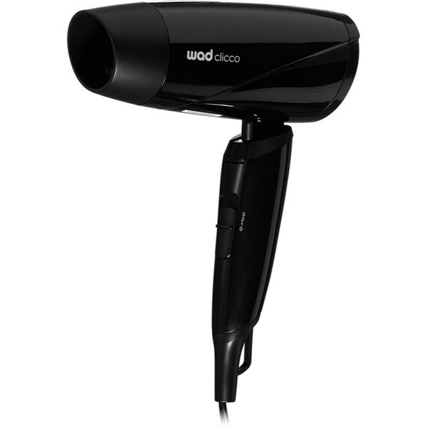 Wad Wad Clicco Mini Hair Dryer сешоар за коса за пътуване Black 1 бр.