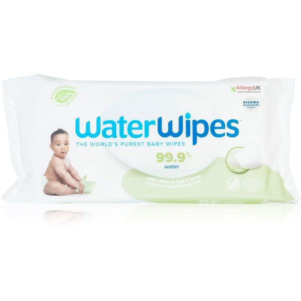 Water Wipes Water Wipes Baby Wipes Soapberry нежни мокри кърпички за бебета 60 бр.