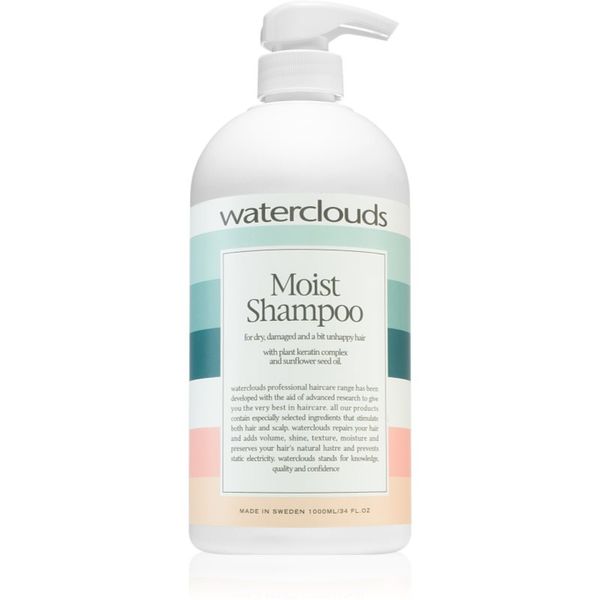 Waterclouds Waterclouds Moist Shampoo хидратиращ шампоан за суха коса 1000 мл.