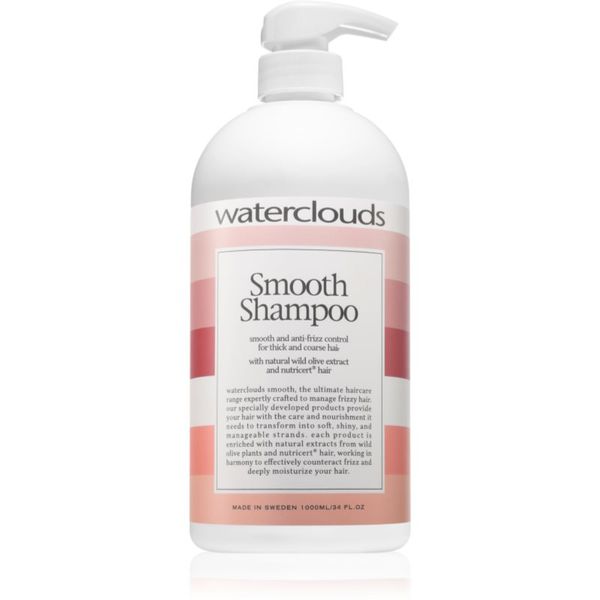 Waterclouds Waterclouds Smooth Shampoo изправящ шампоан за непокорна коса 1000 мл.