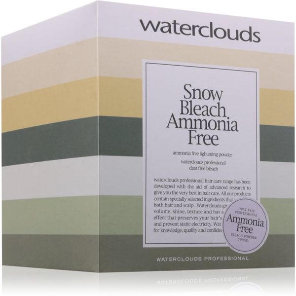 Waterclouds Waterclouds Snow Bleach Ammonia Free изсветляваща пудра За коса 500 гр.