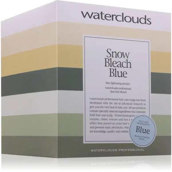 Waterclouds Waterclouds Snow Bleach Blue изсветляваща пудра За коса 500 гр.