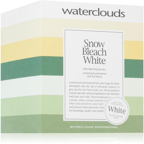 Waterclouds Waterclouds Snow Bleach White White Lightening Powder изсветляваща пудра За коса 500 гр.