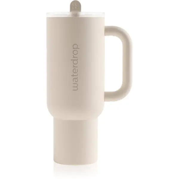 Waterdrop Waterdrop Explorer Tumbler неръждаема термочаша със сламка White 1100 мл.