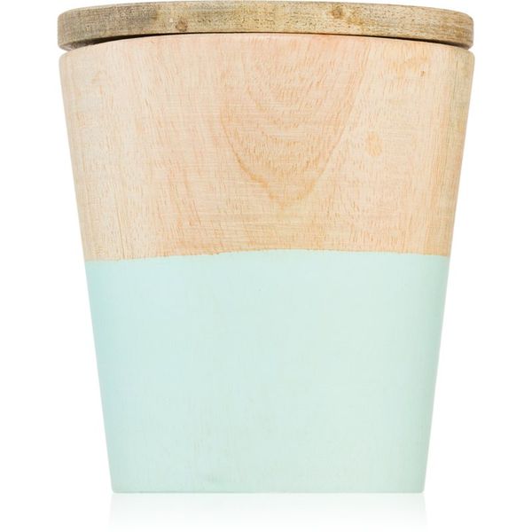 Wax Design Wax Design Wood Candle Green Tea ароматна свещ 9 см