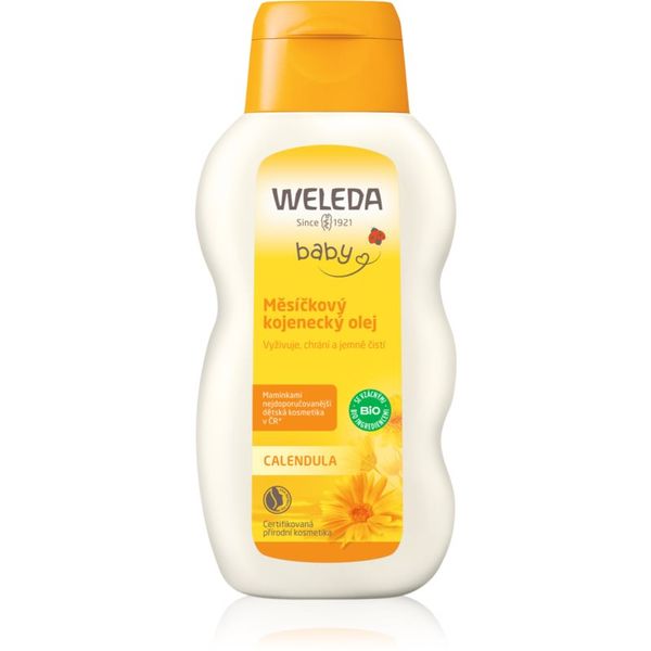 Weleda Weleda Baby and Child бебешко олио с невен без парфюм 200 мл.
