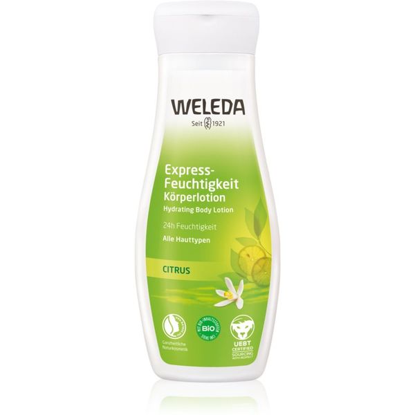 Weleda Weleda Citrus интензивно хидратиращо мляко за тяло 200 мл.