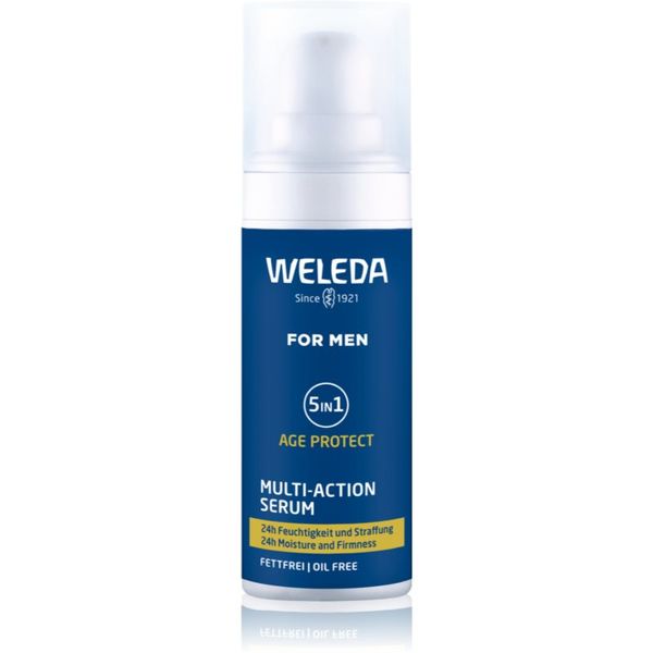 Weleda Weleda For Men 5v1 мултифункционален серум за лице за бръчки 30 мл.