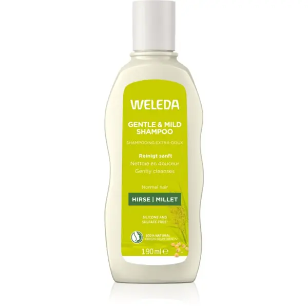 Weleda Weleda Hair Care подхранващ шампоан с просо за нормална коса 190 мл.