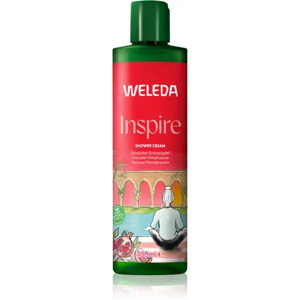 Weleda Weleda Inspire регенериращ душ крем Pomegranate, Orange and Vanilla 400 мл.