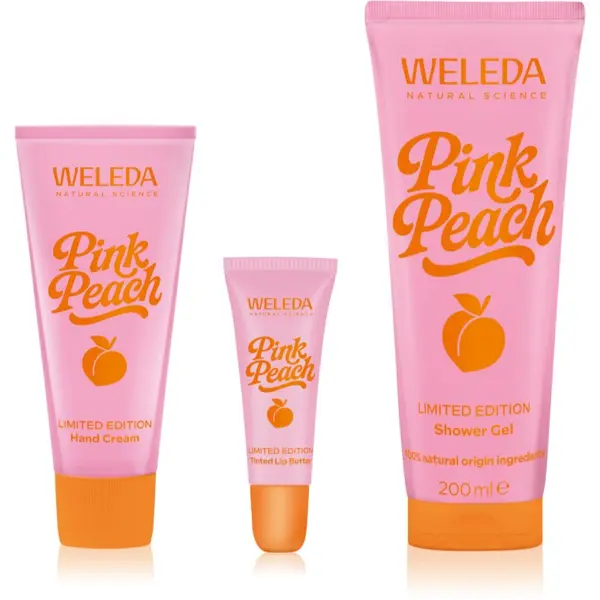 Weleda Weleda Pink Peach комплект за подхранване и хидратация