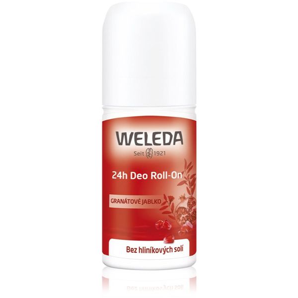 Weleda Weleda Pomegranate дезодорант рол-он без съдържание на алуминиеви соли 24 часа 50 мл.
