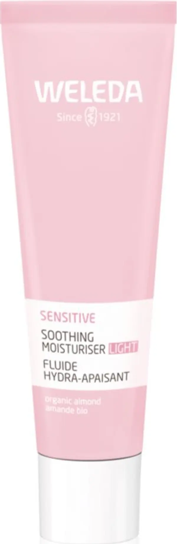 Weleda Weleda Sensitive Light успокояващ крем за лице за чувствителна кожа на лицето 30 мл.