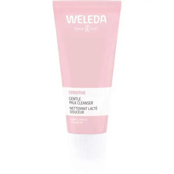 Weleda Weleda Sensitive нежно почистващо мляко за чувствителна кожа на лицето 75 мл.