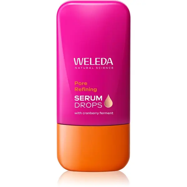 Weleda Weleda Serum Drops Pore Refining озаряващ серум за минимизиране на порите 30 мл.