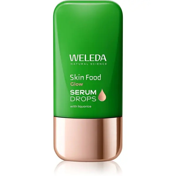 Weleda Weleda Serum Drops Skin Food Glow озаряващ серум да уеднакви цвета на кожата 30 мл.