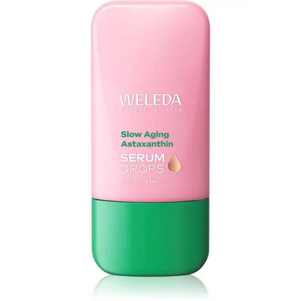 Weleda Weleda Serum Drops Slow Aging Astaxanthin изглаждащ серум за подмладяване на кожата на лицето 30 мл.