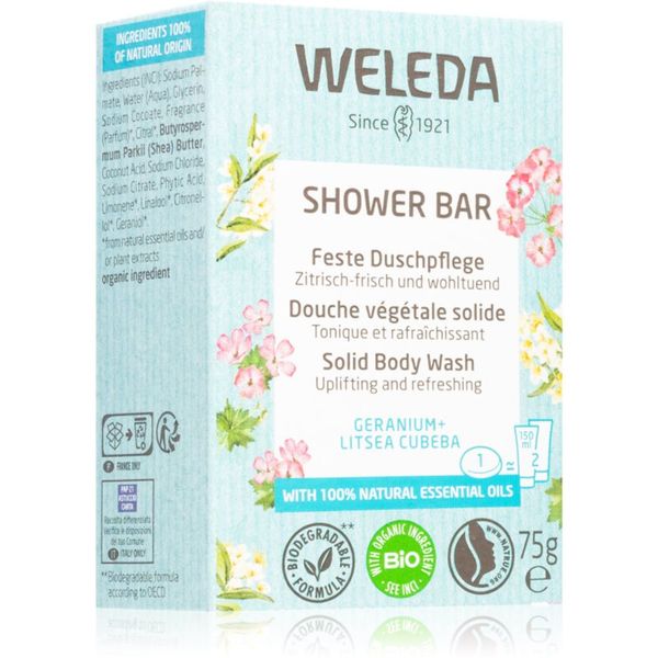 Weleda Weleda Shower Bar твърд сапун 75 гр.
