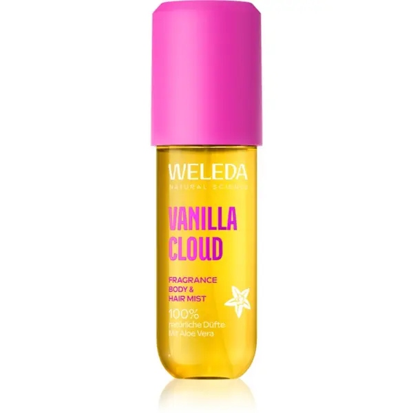 Weleda Weleda Vanilla Cloud Парфюмирана мъгла за тяло и коса за жени 95 мл.