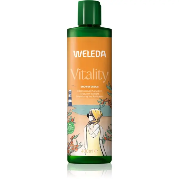 Weleda Weleda Vitality енергизиращ душ крем Sea ​​buckthorn, Grapefruit and Mandarin 400 мл.