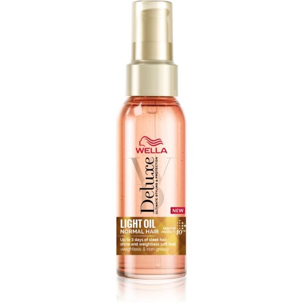 Wella Wella Deluxe Light Oil подхранващо масло за коса 100 мл.