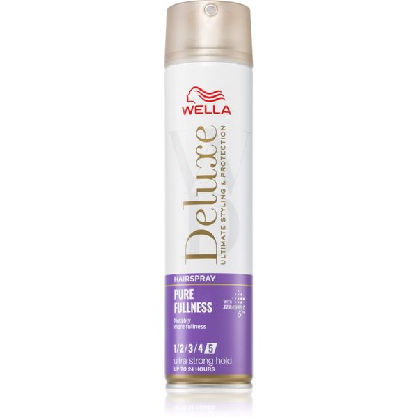 Wella Wella Deluxe Pure Fullness лак за коса с екстра силна фиксация за обем 250 мл.
