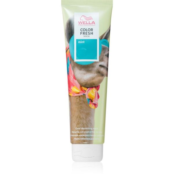 Wella Professionals Wella Professionals Color Fresh Интензивна възстановяваща цветна маска Mint 150 мл.