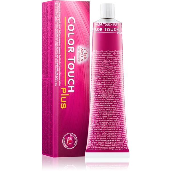 Wella Professionals Wella Professionals Color Touch Plus боя за коса цвят 77/03  60 мл.