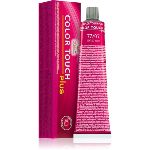 Wella Professionals Wella Professionals Color Touch Plus боя за коса цвят 77/07  60 мл.