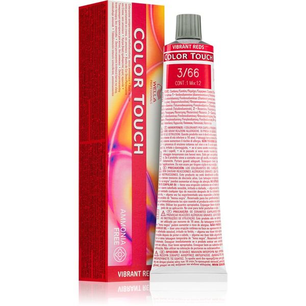 Wella Professionals Wella Professionals Color Touch Vibrant Reds боя за коса цвят 3/66  60 мл.