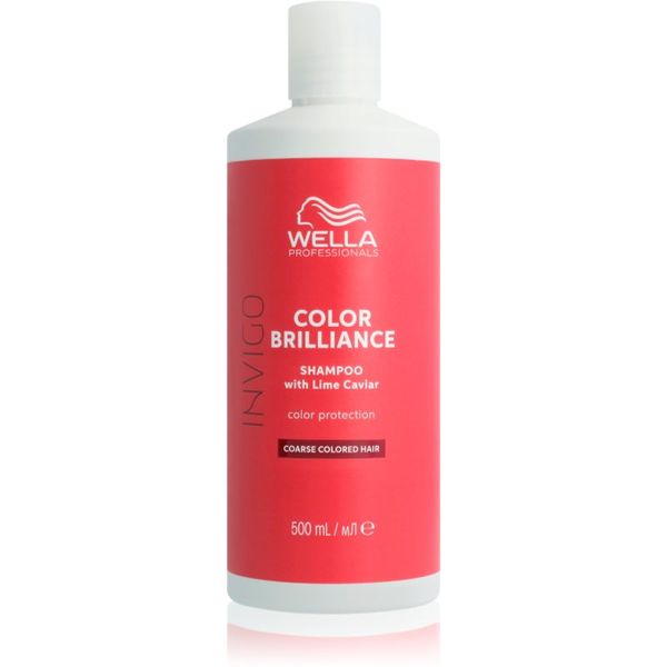 Wella Professionals Wella Professionals Invigo Color Brilliance шампоан за нормална към гъста коса за защита на цветовете 500 мл.