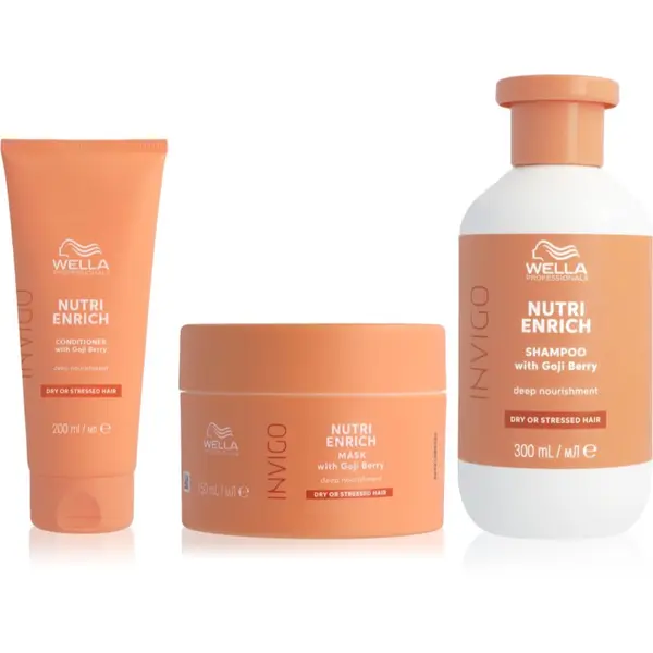 Wella Professionals Wella Professionals Invigo Nutri-Enrich комплект за суха и увредена коса 3 бр.