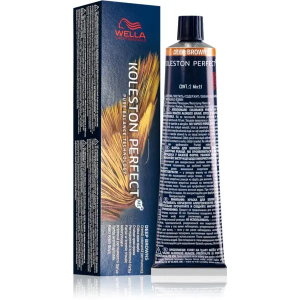 Wella Professionals Wella Professionals Koleston Perfect ME+ Deep Browns перманентната боя за коса цвят 6/75 60 мл.