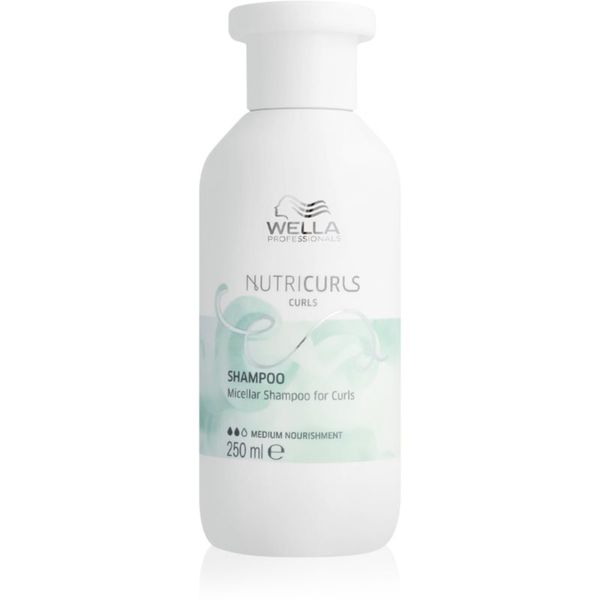 Wella Professionals Wella Professionals Nutricurls Curls нежен мицеларен шампоан за къдрава коса 250 мл.