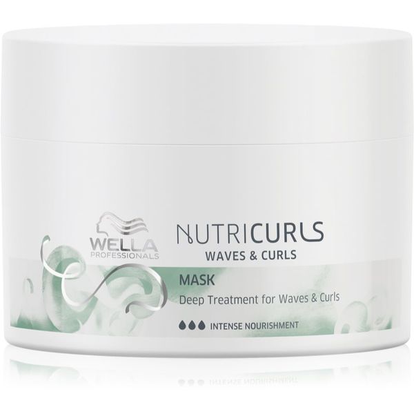Wella Professionals Wella Professionals Nutricurls Waves & Curls изглаждаща маска за чуплива и къдрава коса 150 мл.