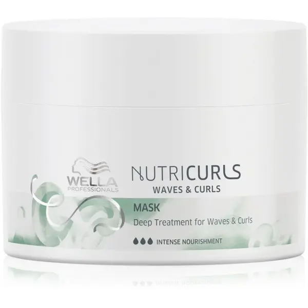 Wella Professionals Wella Professionals Nutricurls Waves & Curls изглаждаща маска за чуплива и къдрава коса 150 мл.