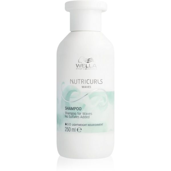 Wella Professionals Wella Professionals Nutricurls Waves лек хидратиращ шампоан за чуплива коса 250 мл.