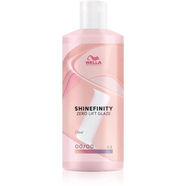 Wella Professionals Wella Professionals Shinefinity Zero Lift Glaze полу-перманентна боя за коса за естествена или боядисана коса 500 мл.